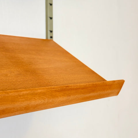 Swedish "Pira" shelving system in oak