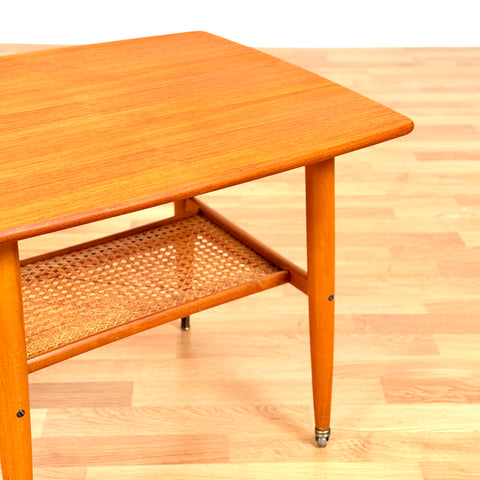 Swedish side table in teak by Alberts, Tibro