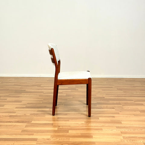 Danish set of 4 dining chairs in oak by FDB Møbler