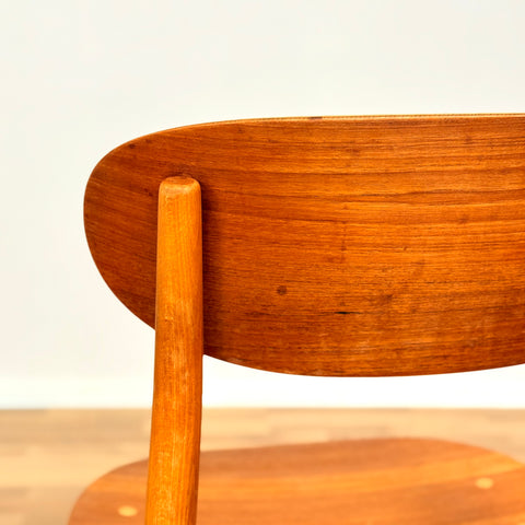 Swedish set of 4 dining chairs by Sven Erik Fryklund for Hagafors Stolfabrik