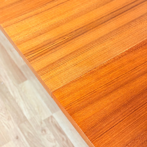 Swedish dining table in teak