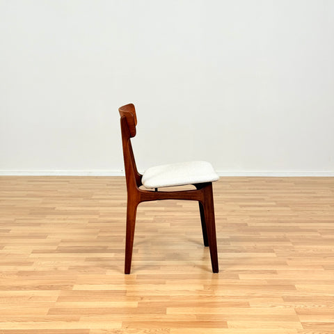 Danish set of 6 dining chairs in teak by Schiønning & Elgaard