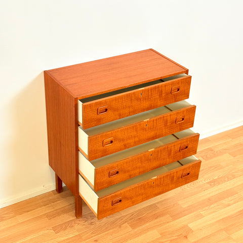 Swedish chest of drawers in teak