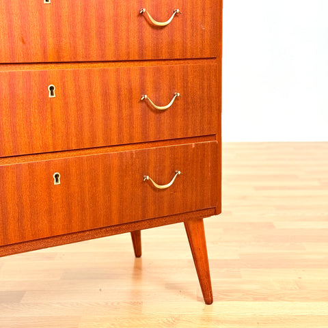 Reserved Swedish chest of drawers in mahogany by IKEA, "Alice"