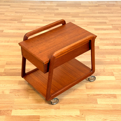 Trolley in teak by Sika Møbler, 1950s-60s, Denmark