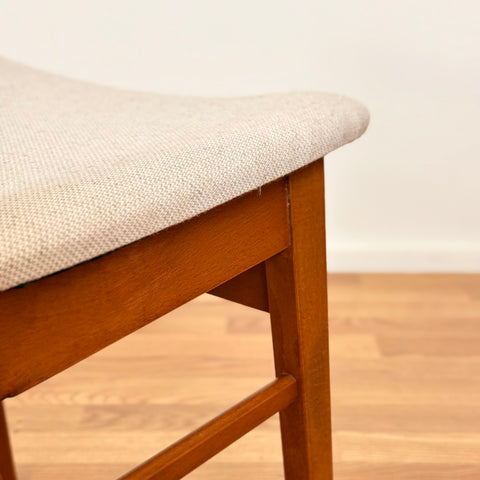 Set of 4 dining chairs in teak & beech by Findahl, 1950s-60s, Denmark