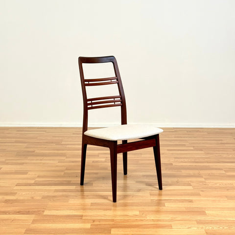 Swedish dining chairs in walnut by Svante Skogh