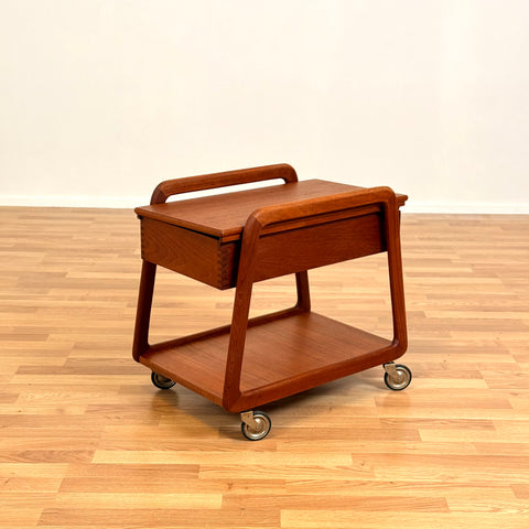 Trolley in teak by Sika Møbler, 1950s-60s, Denmark