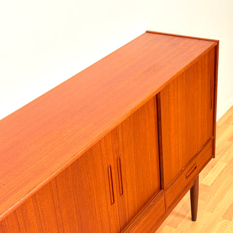 Danish highboard in teak