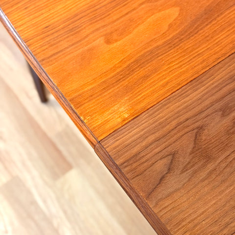 Swedish oval dining table in walnut by Svante Skogh