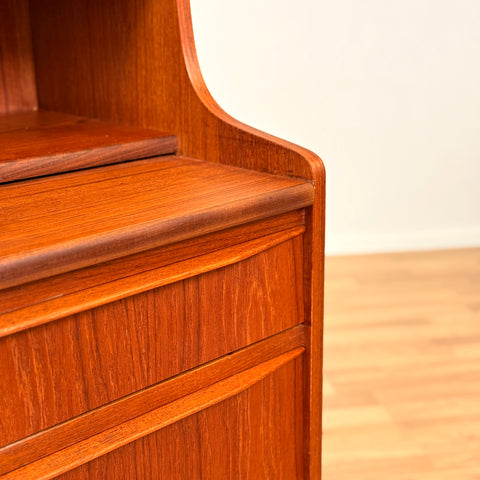 Danish secretary desk in teak