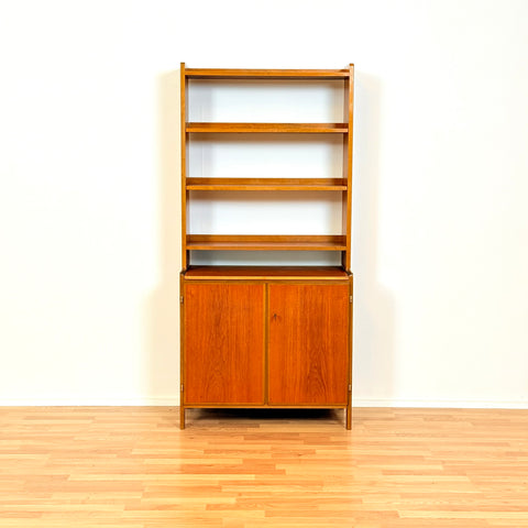 Swedish bookshelf in teak