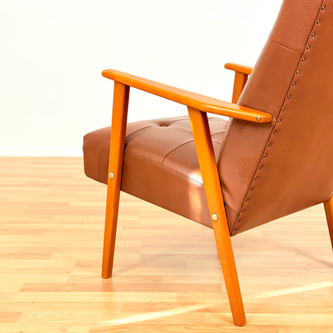 Swedish armchair in beech