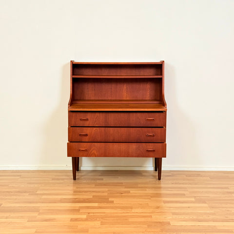 Danish secretary desk in teak