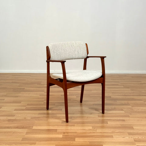 Danish set of 4 dining chairs by Erik Buch for O.D. Møbler