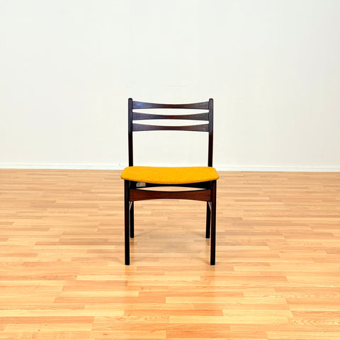 Danish dining chairs in Santos rosewood & beech, model 68 by Faldsled Chairs & Furniture Factory