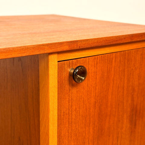 Swedish writing desk in teak, 1960s-70s
