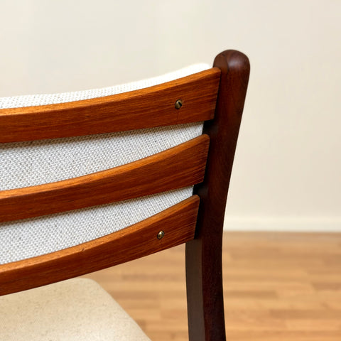 Set of 2 dining chairs in teak, SAX, Denmark