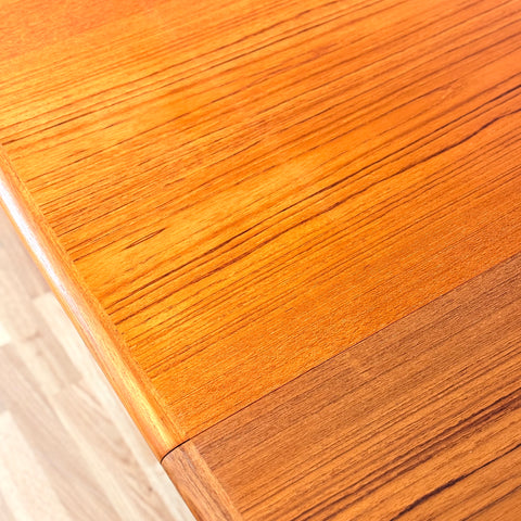 Danish oval dining table in teak by Skovmand & Andersen