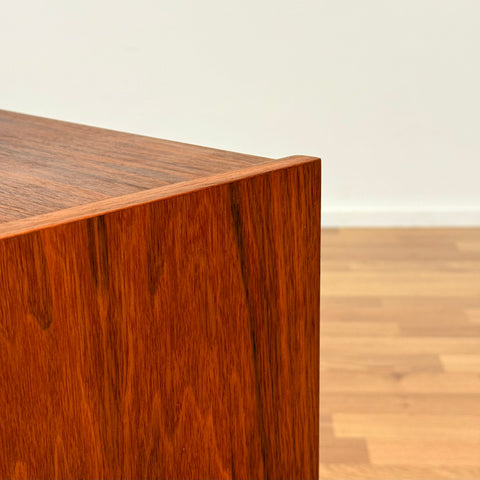 Swedish side table in teak