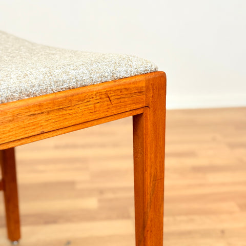 Swedish dining chairs in teak by Bertil Fridhagen for Bodafors