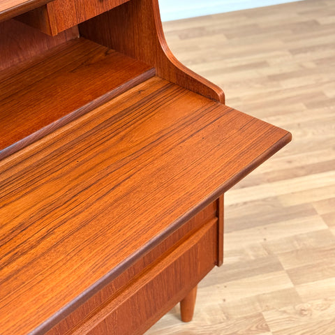Danish secretary desk in teak