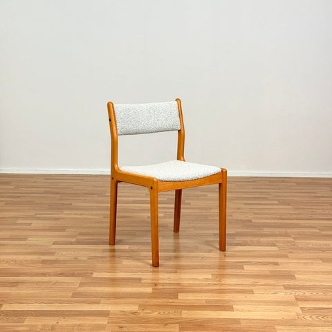 Danish set of 4 dining chairs in beech by Findahl Mobelfabrik