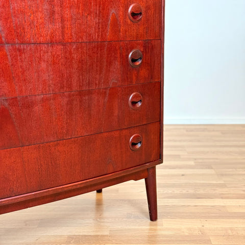 Chest of 7 drawers in teak, Denmark