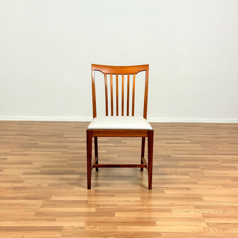 Swedish dining chairs in walnut by Svante Skogh