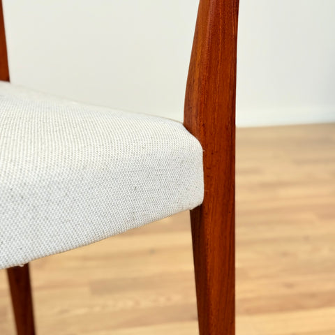 Swedish dining chairs in teak by Svegards Markaryd