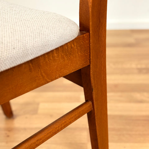 Set of 4 dining chairs in teak & beech by Findahl, 1950s-60s, Denmark