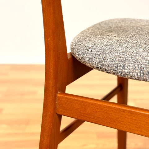 Dining chairs in teak & beech model 210 by Farstrup