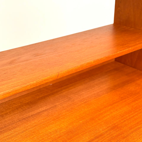 Swedish bookshelf in teak by Bertil Fridhagen for Bodafors