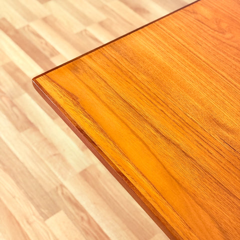 Danish rectangular dining table in teak