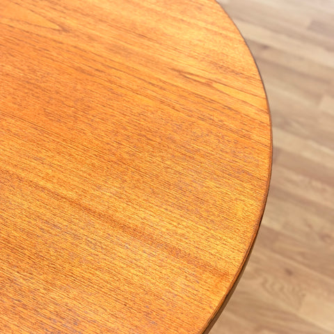 Swedish oval dining table in teak