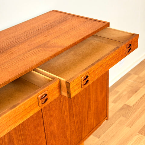 Swedish highboard in teak