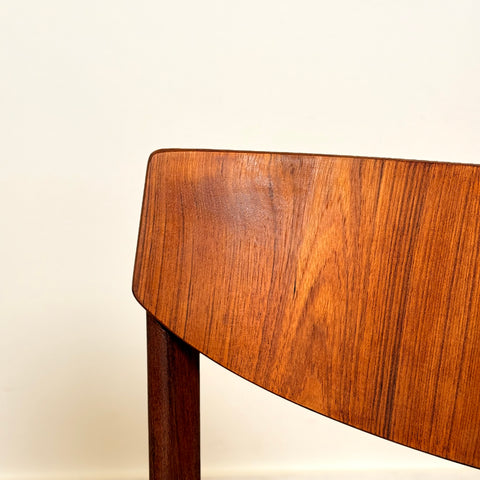 Set of 4 dining chairs in teak by Sorø Stolefabrik, 1950s-60s, Denmark