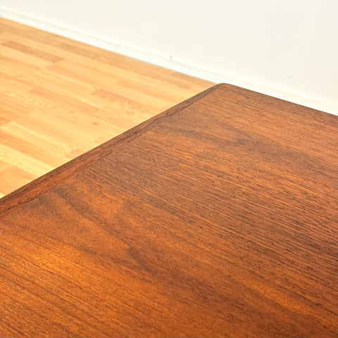 Swedish rectangular dining table in teak