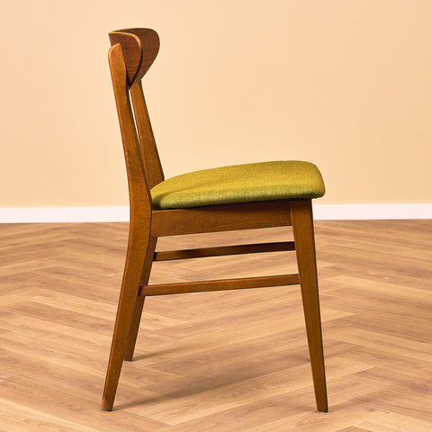 Dining chairs in teak & beech by Farstrup, model 210
