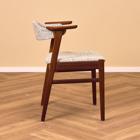 Swedish set of 4 dining armchairs model "Måsen", by Carl-Ewert Ekström for Johansson & Söner, Hyssna
