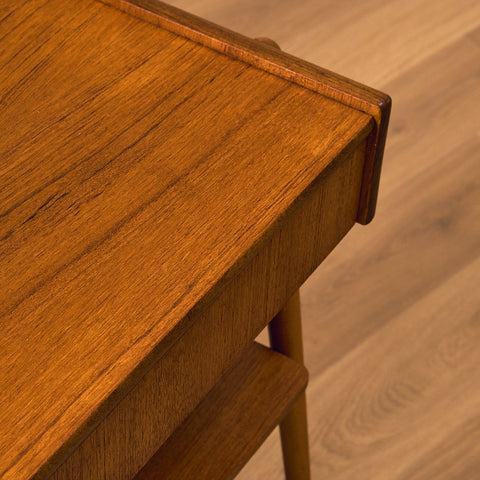 Swedish bedside tables in teak by Carlström & Co Möbelfabrik