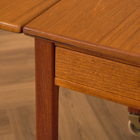 Swedish side table in teak by Engström & Myrstrand, model 'Trissan'