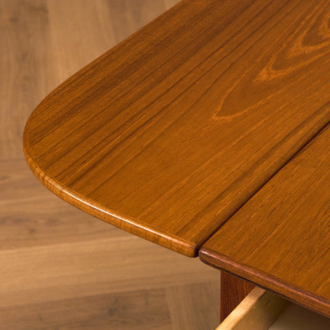 Swedish side table in teak by Engström & Myrstrand, model 'Trissan'