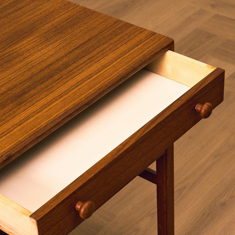 Swedish hall bench in teak by Gunnar Myrstrand för Tingströms, model 'Casino'