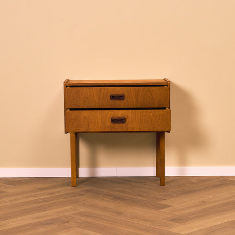 Swedish hall table in teak