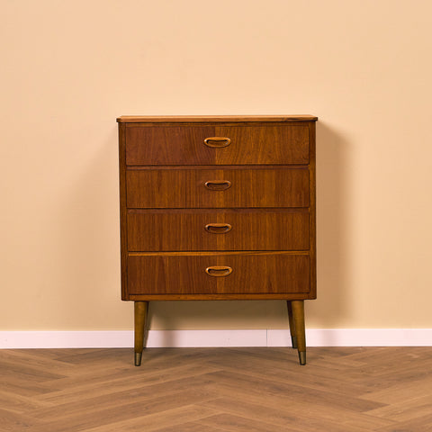 Swedish chest of drawers in teak