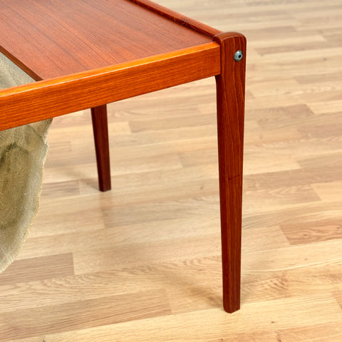 Danish side table in teak by Spøttrup