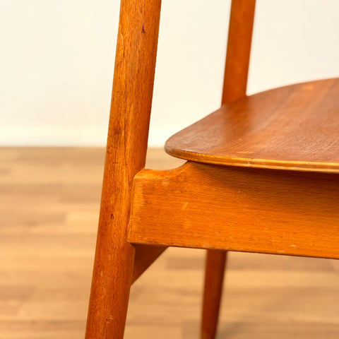 Swedish set of 4 dining chairs by Sven Erik Fryklund for Hagafors Stolfabrik