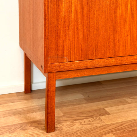 Bookshelf in teak by B. Fridhagen for Bodafors, 1960s-70s, Sweden