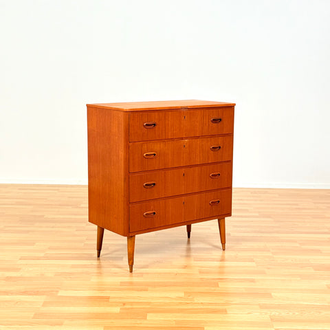 Swedish chest of drawers in teak